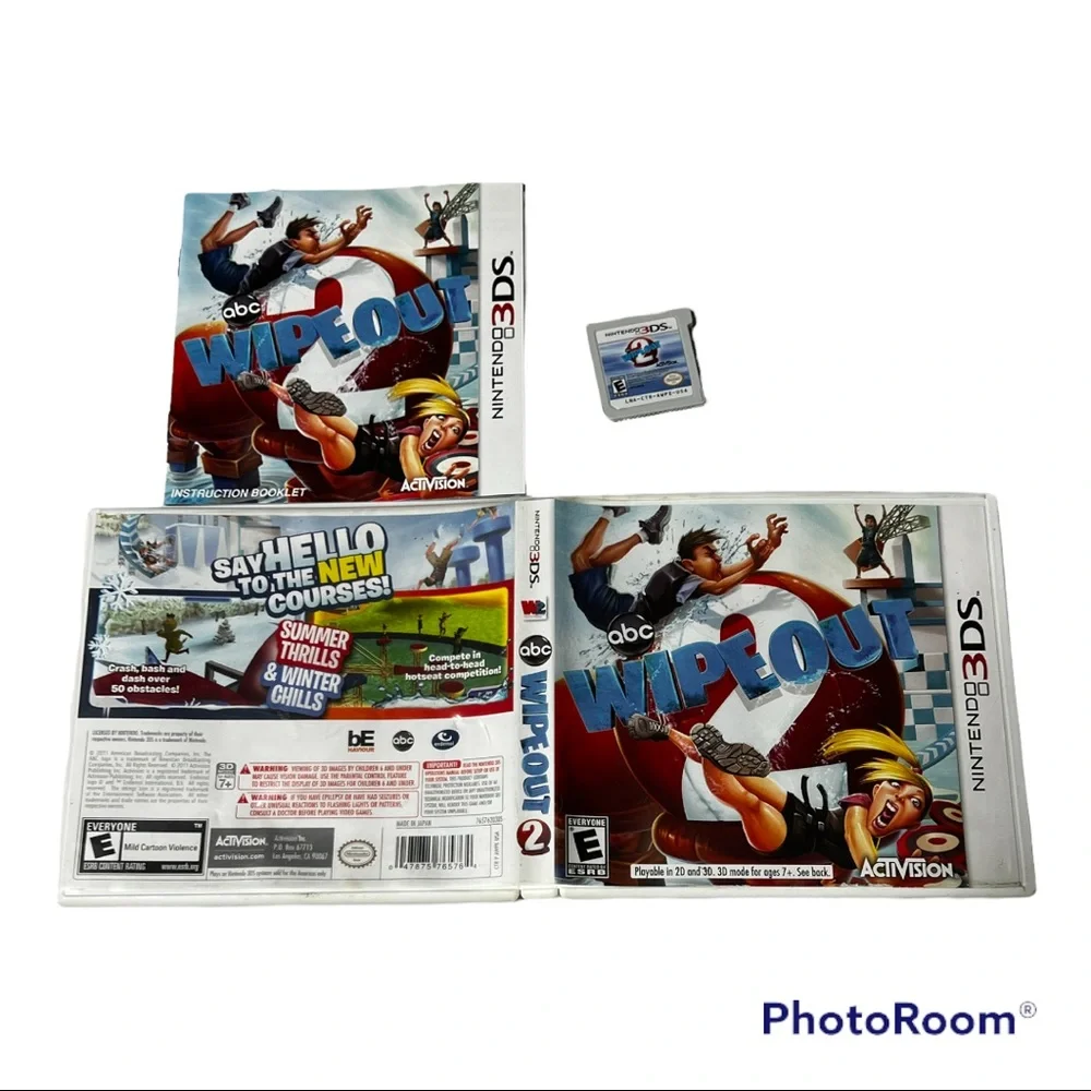 Wipeout 2 Nintendo 3DS Game CIB‎ with Case & Manual Activision 76576203US